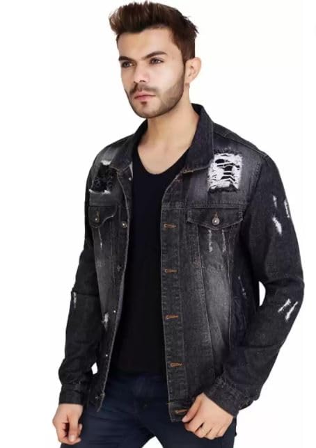 arbia funki Men's Classic Denim Jacket-picture-50