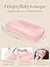 Freejoy Baby Lounger for Newborn, Portable Baby Nest, Soft Cotton Breathable Washable Infant Lounger for Home and Travel (Pink)