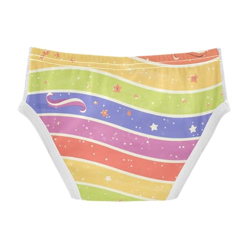 KLL Lgbt Glitter Rainbow Pride Flag Toddler Boy Cotton Briefs Underwear Breathable Undies2