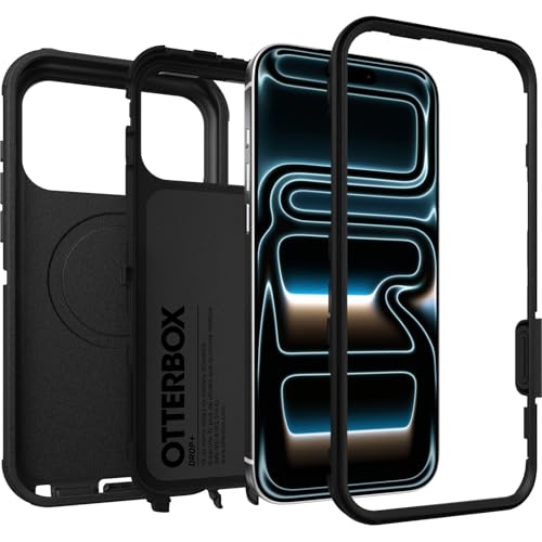 Coque iPhone 17 Pro Max Otterbox Defender protection de chantier et sport robuste noire