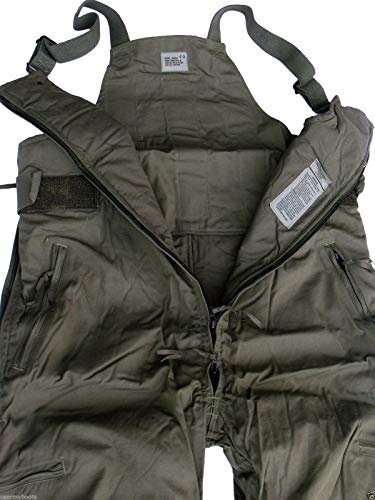 Tennier Industries, Inc. Very Warm Thick Us Army Military Insulated Pants Overalls Small Short S/S #TOP1