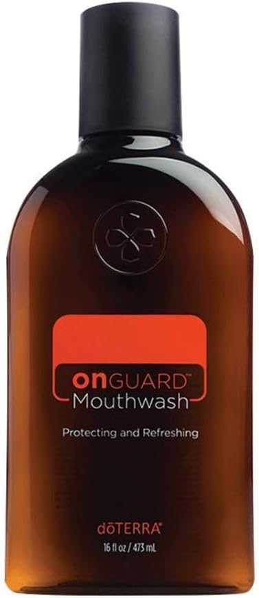 doTERRA On Guard Mouthwash - Alcohol Free - Formulated to Clean Teeth & Reduce Plaque