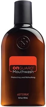 doTERRA On Guard Mouthwash - Alcohol Free - Formulated to Clean Teeth & Reduce Plaque