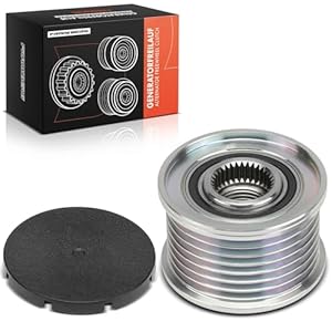 Frankberg Generatorfreilauf Lichtmaschine 7 Rillen mit Kappe Kompatibel mit Qashqai II NV300 Juke Laguna II Qashqai +2 I Vito W447 X-Trail Replace# 23100BV80A