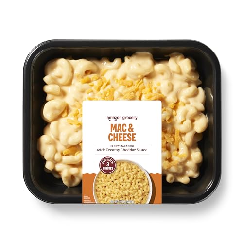 Amazon Grocery, Mac and Cheese, Single Serve Meal,10 Oz