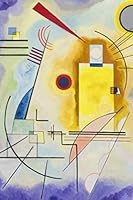 Kandinsky Journal #1: Cool Artist Gifts - Jaune Rouge Bleu Wassily Kandinsky Notebook Journal To Write In 6x9" 150 Lined Pages 1707258422 Book Cover