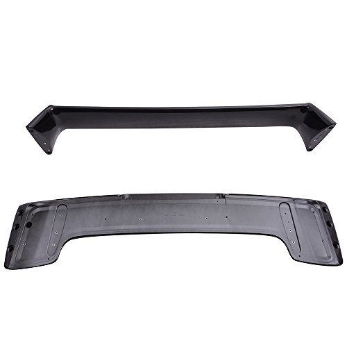 Pre-Painted Trunk Spoiler Compatible With 2002-2007 Subaru Impreza Wrx, Sti Style Painted Obsidian Black Pearl #32J Abs Car Exterior Trunk Rear Wing Tail Roof Top Lid By Ikon Motorsports #TOP4