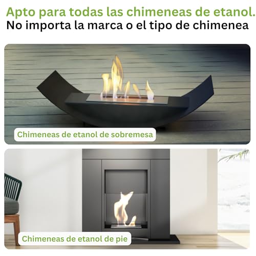 Miniatura 5 de Kieselgreen Bioetanol 5 Litros Con Fragancia Para Chimenea De Etanol, Muchas Variedades Bioalcohol Como Fragancia De Ambiente Estufas De Bioetanol, Biochimenea Etanol, Ethanol L5