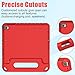 BMOUO Kids Case for iPad 6th 5th Generation (iPad 9.7 Inch, 2018/2017) / iPad Air 2 - with Screen Protector, Shockproof Handle Stand Kids Case for iPad 9.7