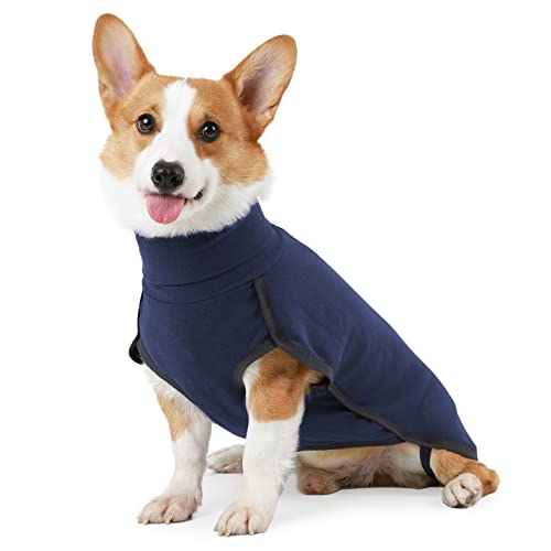 Heywean Dog Sweatshirt Stretch Fleece Weste Warmer Hundepullover Pullover für kleine und mittlere Hunde Haustier Winterkleidung für den Innen- und Außenbereich