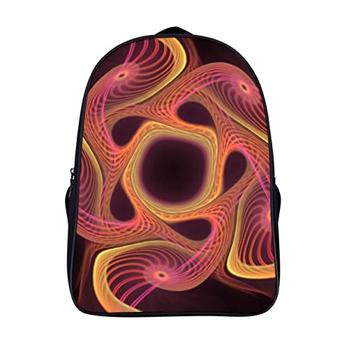 Sac d'école unisexe 40x28x16cm avec motif 3D cool pour adolescents et loisirs