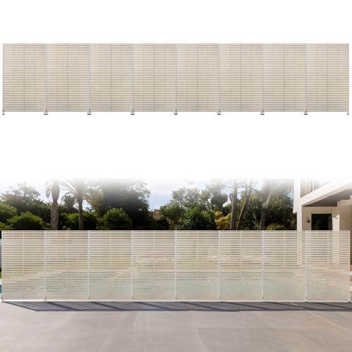 Trygoal 72" Privacy Screen Outdoor Privacy Fence Panel for Patio