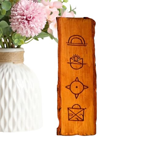 Ancient Symbols Board,Home Decoration - Decorative Wood Sign,for Homeowners Collectors Home Office Apartment Living Room Bedroom Entryway Hallway Mantel Gallery