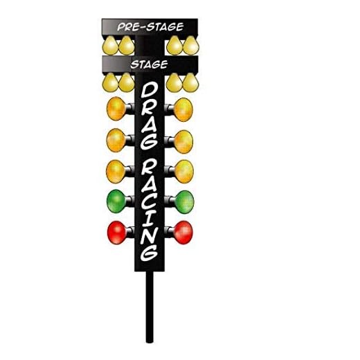 Set of 3 - Drag Racing Christmas Tree