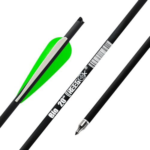 REEGOX 20 inch Crossbow Bolts Bio with 4-Inch Vanes(Pack of 12) by REEGOX - Image 5
