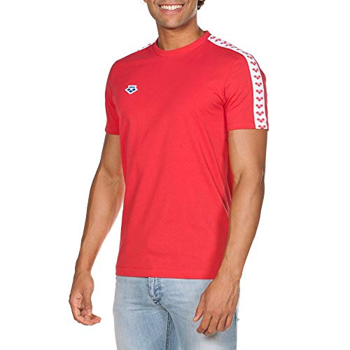 T-Shirt Team arena Homme : Maillot de Sport Noir en Coton