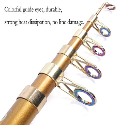 WENMENG2021 Teleskop-Angelruten Werfen Sea Rod Rod Seerod Angelrute Set Kombination vollen Satz von Super Hard Long Shot… – Bild 6
