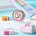 4pc Cute Cartoon Cake Shaped Eraser TPR Material Eraser-National Flag