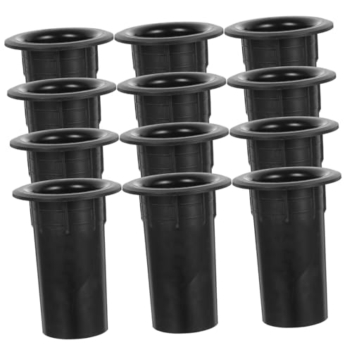 OSOLADY 12Pcs Replacement Subwoofer Port Tube Plastic Speaker Air Outlet for Enhanced Sound Quality Easy Installation Speaker Accessory for Bass Reflex Systems