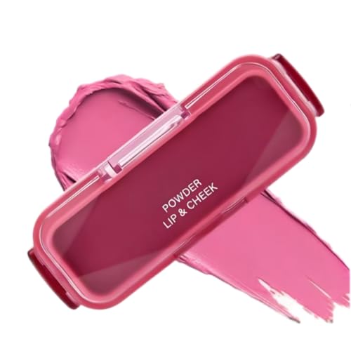 Palette de blush Putty, blush crème pour les lèvres et les yeux, blushes multi-usage, blushes compact crémeux, palette de maquillage portable pour les joues, les yeux et les lèvres (#01)