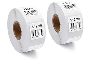 Suminey QR Code Labels 1 x 1 Compatible with Dymo 30332