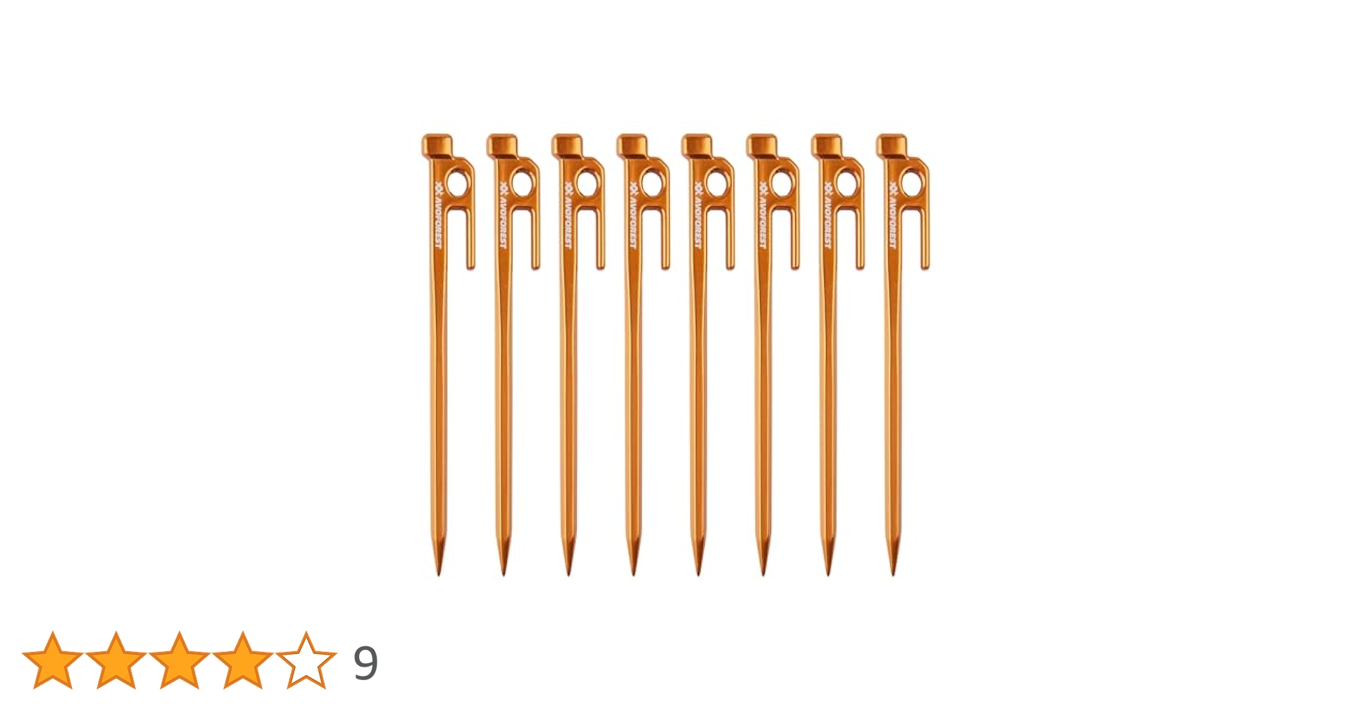 【商品荷物数:8_サイズ:30CM】ペグ チタン製 AVOFOREST チタンペ Amazon.co.jp: 【業界初】AVOFOREST 鍛造ペグ アルミ製 ペグ