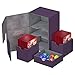 Ultimate Guard UGD010650 Flip´N´Tray Boîte de Rangement en XenoSkin avec Plateau Rabattable pour 2 Jeux de Cartes Violet pour 160 Cartes Taille Standard