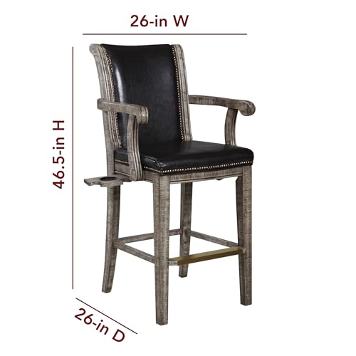 Hathaway Montecito Spectator Chair, Driftwood, (Model: BG5023) - Image 2