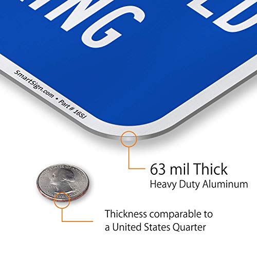 image for SmartSign Handicapped Parking Sign, 12 x 18 Inches 3M Engineer Grade R