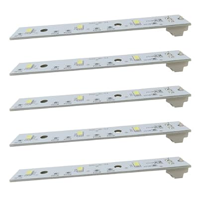 New WR55X26671 Freezer LED Light Board Replacement for GE Refrigerator LED Light GSE23GGKKCBB GSE23GGKKCCC, Replace 4468532 EAP11767930 LED3344588 PS11767930 AP6035586-5Pcs