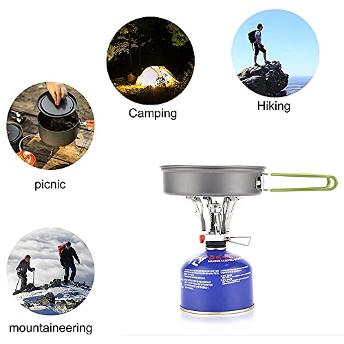 Mini Stufa da Campeggio a Gas, 3000W Fornello a