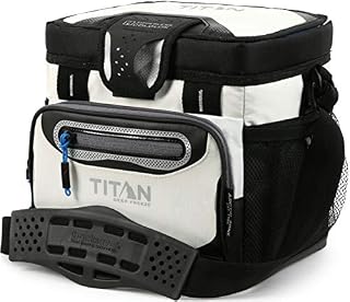 Arctic Zone Titan Deep Freeze 9 Can Zipperless Cooler, White