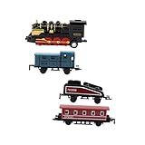 Kit de modèle de train - il peut être connecté et former un train plus long, scène d'assemblage de train à faire soi-même