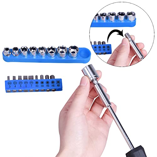 CARTMAN 148Piece Tool Set General Household Hand Tool Kit with Plastic Toolbox Storage Case Blue by CARTMAN - Image 6