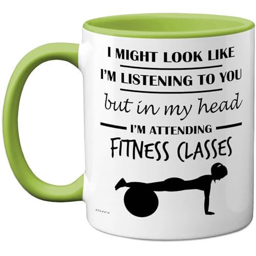 Stuff4 Fitness Class, in My Head Mug