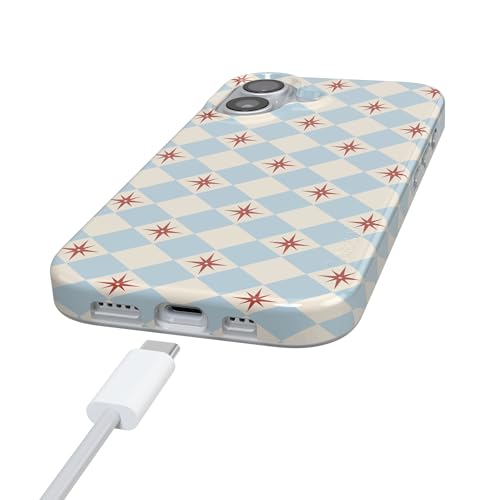 Casely iPhone 17 Case | Chelsea Checker | Starlight Tiles | Compatible with MagSafe | Classic Ultra Slim Design by Casely - Used condition - Image 5