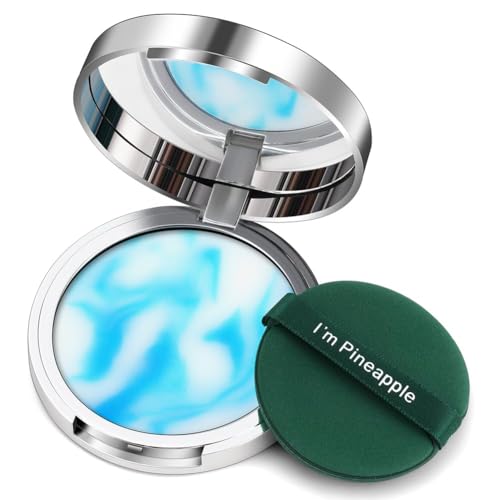 Polvos compactos Jelly Oil Control Face, polvos en gel, fijadores de maquillaje, resistentes al agua y con control de brillo para un acabado mate impecable.