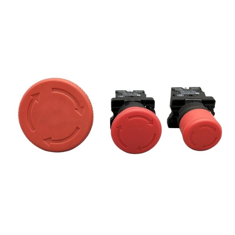 22 mm XB2-ES542 XB2-ES442 XB2-ES642 czerwony grzybkowy wyłącznik awaryjny przełącznik przyciskowy NC 10A/415V(542)