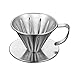 Filtri da caffè 1Pc Cono Filtro Coppa In Acciaio Inox Cono Caffè Filtro A Goccia Tazza con Maniglia|Filtri Caffè| - Aliexpress