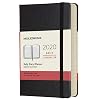 Moleskine Dagkalender, zakagenda, 12 maanden, 2020, Pocket, A6, Hard Cover, zwart
