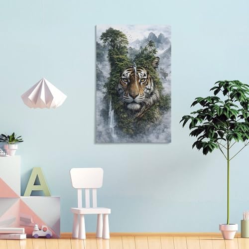Tableau Twilight Symphony impression sur toile decoration murale moderne cuisine 60x90 - 4