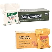 9 Days Emergency Food Ration Bars, 20 Year Shelf Life, Emergency Meals Survival Foods Bars, Emergency Supplies for Disaster Preparedness
