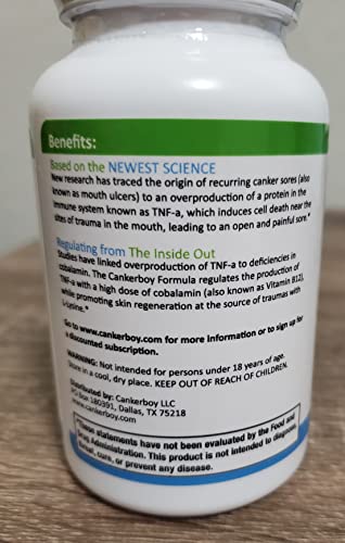 Cankerboy Canker Sore Solution Supplement #TOP18