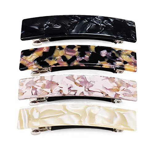 hair barrettes rectangular