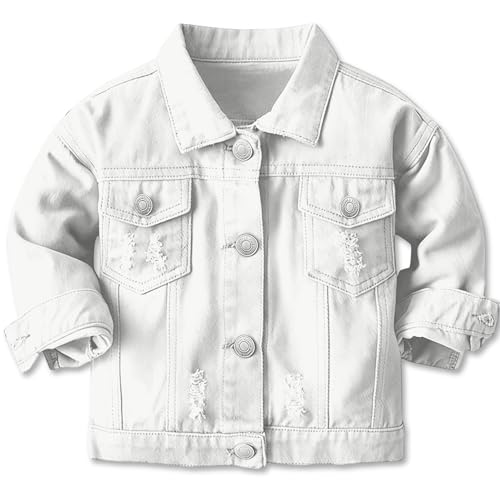 Image of Cromoncent Toddler Denim Jacket for Boys Girls