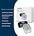 OMRON Silver Blood Pressure Monitor for Home Use & Upper Arm Blood Pressure Cuff - #1 Doctor & Pharmacist Recommended Brand - Clinically Validated - Connect App