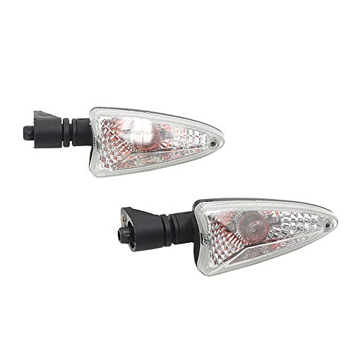 Motorcycle Front/Rear Blinker Turn Signal Light 120mm For F800R F800S K1300R/S F800GT F800ST F800GS S1000RR C600 G650GS F765GS Transparent （NO WIRE,ONLY LIGHT)