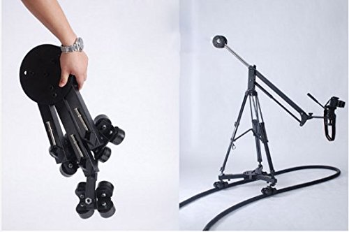 Gowe Kamera schwere Video, Slider Stativ Dolly Track Tracking Rollen, Auto