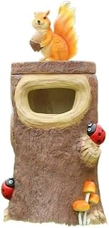 Outdoor Trash Can Cartoon Fiberglass Trash Can - Outdoor Decorative Garbage Bin for Scenic Spot & Commercial Use