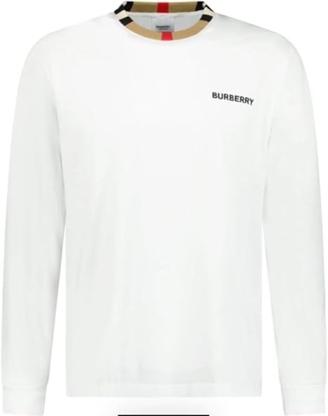 BURBERRY メンズ 長袖Tシャツ 8072713 BURBERRY 24AWモデル バーバリー メンズ EKD ロゴプリント 長袖T